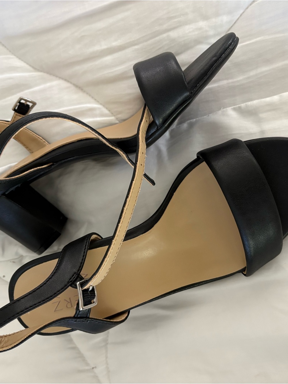 Naturalizer Black Bristol Block Heels